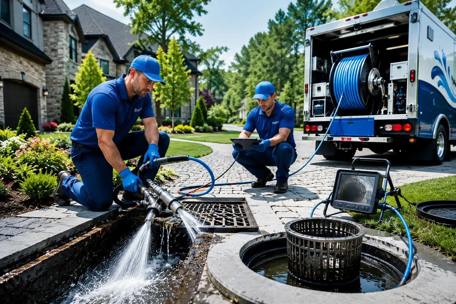 Local outdoor drain cleaning professionals in New Lexington, OH