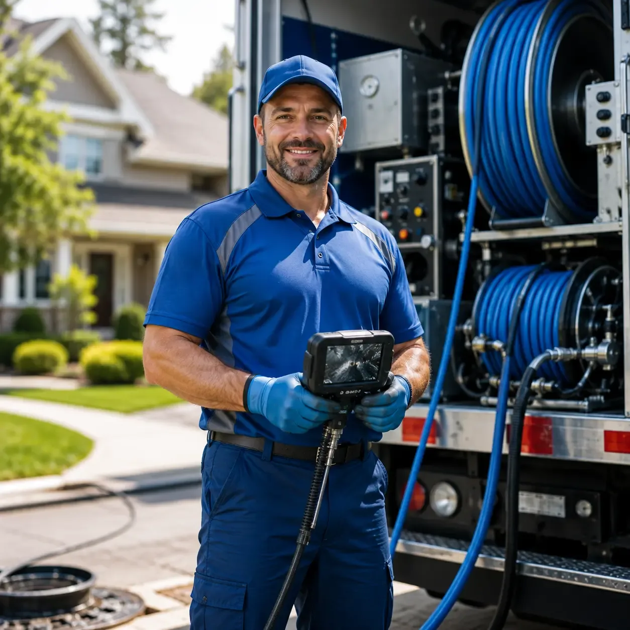 Local outdoor drain cleaning specialists in New Lexington, OH